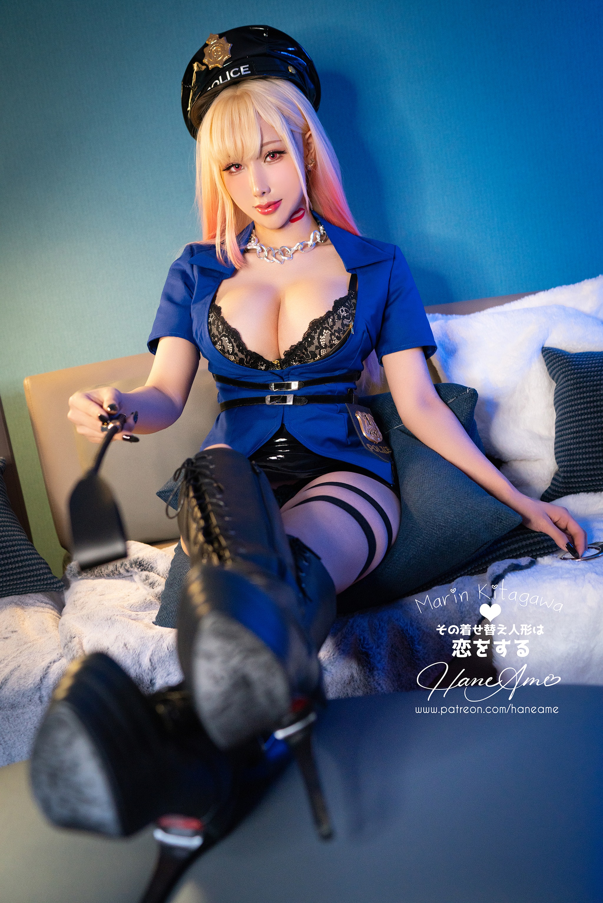 雨波_HaneAme – NO.273 Marin Kitagawa Police[25P]-XikXak